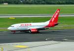 B 737-700 D-AGEP der Air Berlin taxy in DUS - 24.07.2012