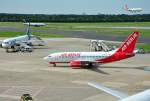 B 737-700 D-AGEP - Air Berlin taxy in DUS - 24.07.2012