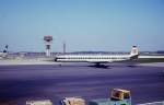 Hawker Siddeley DH/Comet G-ARJK der BEA um 1969, Düsseldorf Flughafen