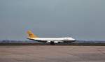Boeing 747 der Condor Mitte der 80er Jahre, Dsseldorf Flughafen