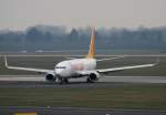 Pegasus Airlines, TC-AAT  Isik , Boeing, 737-800 wl, 11.03.2013, DUS-EDDL, Dsseldorf, Germany 