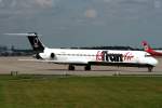 Jet Tran Air MD83 YR-MDS rollt zur 23L in DUS / EDDL / Dsseldorf am 13.07.2008  