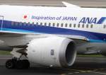 ANA - All Nippon Airways, JA-806A, Boeing, 787-8 Dreamliner (Triebwerk/Jet-Engine), 02.04.2014, DUS-EDDL, Dsseldorf, Germany