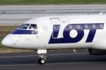 LOT Polish Airlines (LO/LOT), SP-LIB, Embraer, 175 STD (Bug/Nose ~ Ironman Gdyniy '15), 03.04.2015, DUS-EDDL, Düsseldorf, Germany