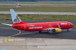 TUIfly (X3-TUI), D-AHFZ  CEWE AIR , Boeing, 737-8K5 sswl, 27.06.2015, DUS-EDDL, Düsseldorf, Germany  	
	