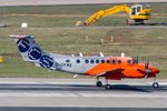 Flight Calibration Service FCS, D-CFME, Hawker-Beechcraft, Super King Air 350, 10.03.2016, DUS-EDDL, Düsseldorf, Germany