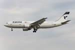 Iran Air, EP-IBC, Airbus, A300B4-605R, 01.04.2017, FRA, Frankfurt, Germany      