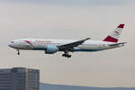 Austrian Airlines, OE-LPC, Boeing, B777-2Z9ER, 01.04.2017, FRA, Frankfurt, Germany         