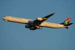 South African Airways Airbus A340-642 ZS-SNB, cn(MSN): 417,
Frankfurt Rhein-Main International, 25.05.2017.