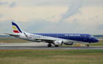Air Moldova, ER-ECB, MSN 190000325, Embraer ERJ190-100LR, 04.06.2017, FRA-EDDF, Frankfurt, Germany (Name: Stefan Cel Mare) 