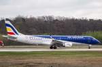 Air Moldova (9U-MLD), ER-ECC, Embraer, 190 LR (190-100 LR), 06.04.2017, FRA-EDDF, Frankfurt, Germany