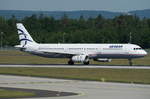 Aegean Airlines Airbus A321-231 SX-DGT, cn(MSN): 1433,
Frankfurt Rhein-Main International, 27.05.2017.
