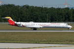 Air Nostrum Canadair CL-600-2E25 Regional Jet CRJ-1000 EC-MJP, cn(MSN): 19046,
Frankfurt Rhein-Main International, 27.05.2017.