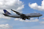 United Airlines, N120UA, Boeing 747-422, 21.Mai 2017, FRA Frankfurt am Main, Germany.