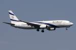 El Al, 4X-EKI, Boeing, B737-86N, 23.05.2009, FRA, Frankfurt, Germany 


