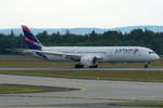 LATAM Airlines Chile Boeing B787-9 Dreamliner CC-BGA, cn(MSN): 35317,
Frankfurt Rhein-Main International, 20.05.2018.