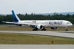 Kuwait Airways Boeing B777-369(ER) 9K-AOM, cn(MSN): 62570,
Frankfurt Rhein-Main International, 20.05.2018.