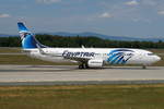 EgyptAir Boeing B737-866(WL) SU-GEM, cn(MSN): 63805,
Frankfurt Rhein-Main International, 21.05.2018.
