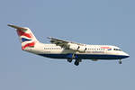 British Airways (Operated by BA CityFlyer), G-CFAB, BAe Avro RJ100, msn: 3377, 18.Mai 2005, FRA Frankfurt, Germany.