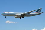 Cathay Pacific, Boeing B747-867F B-LJJ, cn(MSN): 39246, 
Frankfurt Rhein-Main International, 25.05.2019.