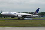 United Airlines, Boeing B777-224(ER) N78009, cn(MSN): 29479, 
Frankfurt Rhein-Main International, 27.05.2019.