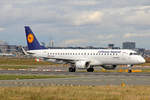 Lufthansa CityLine, D-AECA, Embraer ERJ-190LR, msn: 19000327,  Deidesheim , 28.September 2019, FRA Frankfurt, Germany.