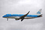 KLM Cityhopper, PH-EXO, Embraer ERJ-175STD, msn: 17000668,  100 Jaar  Sticker, 28,September 2019, FRA Frankfurt, Germany.