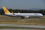 Boeing 767-31BER(W) - DE CFG Condor 'Achim' '1980s special colours' - 25170 - D-ABUM - 23.08.2019 - EDDF