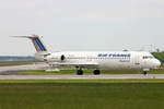 Air France (Operated by Règional), F-GLIR, Fokker 100, msn: 11509, 18.Mai 2005, FRA Frankfurt, Germany.