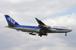 All Nippon Airways, JA8096, Boeing 747-481, msn: 24920/832, 18.Mai 2005, FRA Frankfurt, Germany.