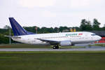 Bulgaria Air, LZ-BOI, Boeing 737-530, msn: 25311/2128, 18.Mai 2005, FRA Frankfurt, Germany.