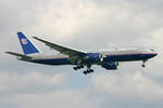 United Airlines, N776UA, Boeing 777-222, msn: 26937/27, 18.Mai 2005, FRA Frankfurt, Germany.