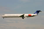 SAS Scandinavian Airlines, OY-KHC, McDonnell Douglas MD-83, msn: 49436/1303,  Faste Viking , 20.Mai 2005, FRA Frankfurt, Germany.