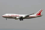 Air India, VT-AIE, Boeing 747-412, msn: 24226/809, 20.Mai 2005, FRA Frankfurt, Germany.