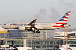 American Airlines Boeing 787-8 Dreamliner N815AA bei der Landung in Frankfurt 19.2.2021