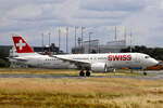Swiss (LX-SWR), HB-JCP, Airbus (Bombardier), A 220-300 (CS-300), 08.08.2021, EDDF-FRA, Frankfurt, Germany