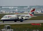 British Airways City Flyer, G-BZAT, Avro RJ-100, 2009.09.16, FRA, Frankfurt, Germany