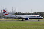 British Airways (BA-BAW opby) opby BA CityFlyer (CJ-CFE), G-LCYS, Embraer, ERJ-190 SR, 15.09.2023, EDDF-FRA, Frankfurt, Germany