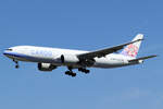 China Airlines Cargo Boeing 777-F09 B-18777 bei der Landung in Frankfurt 7.8.2025