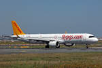 Pegasus Airlines, TC-RDR, Airbus A321-251NX, msn: 11548,  Nejan Nefin , 11.August 2025, FRA Frankfurt, Germany.