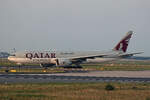 Qatar Airways Cargo, A7-BFB, Boeing B777-FDZ, msn: 36100/874, 13.August 2025, FRA Frankfurt, Germany.