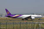 Thai Airways, HS-TKY, Boeing B777-3D7ER, msn: 42114/1310,  Yubhaphaka / ยุพาผกา , 13.August 2025, FRA Frankfurt, Germany.