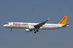 Pegasus Airlines, TC-RDE, Airbus A321-251NX, msn: 11240,  Yaĝmur Alya , 13.August 2025, FRA Frankfurt, Germany.