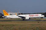 Pegasus Airlines, TC-RFJ, Airbus A321-251NX, msn: 12095,  Elif Züleyha , 13.August 2025, FRA Frankfurt, Germany.