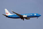 TUIfly, D-ABKN, Boeing B737-86J, msn: 37756/3371,  Robinson Club Resorts , 14.August 2025, FRA Frankfurt, Germany.
