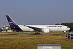 Lufthansa Cargo, D-ALFG, Boeing B777-FBT, msn:66090/1596,  Annyeonghaseyo, Korea 안녕하세요 대한민국 ,  Sharkskin Technology , 14.August 2025, FRA Frankfurt, Germany.