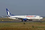 AnadoluJet, TC-JGV, Boeing B737-8F2, msn: 34419/2021,  Cesme , 14.August 2025, FRA Frankfurt, Germany.