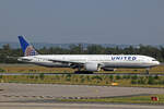 United Airlines N2639U, Boeing B777-322ER, msn: 62650/1486, 15.August 2025, FRA Frankfurt, Germany.