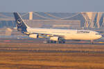 Lufthansa Airbus A340-313X D-AIFE nach der Landung in Frankfurt 22.1.2026