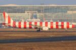 Condor Airbus A321-211 D-AIAA rollt zum Gate in Frankfurt 22.1.2026